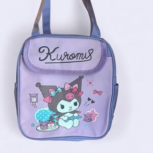 Kuromi Kids Purple and Blue Backpack